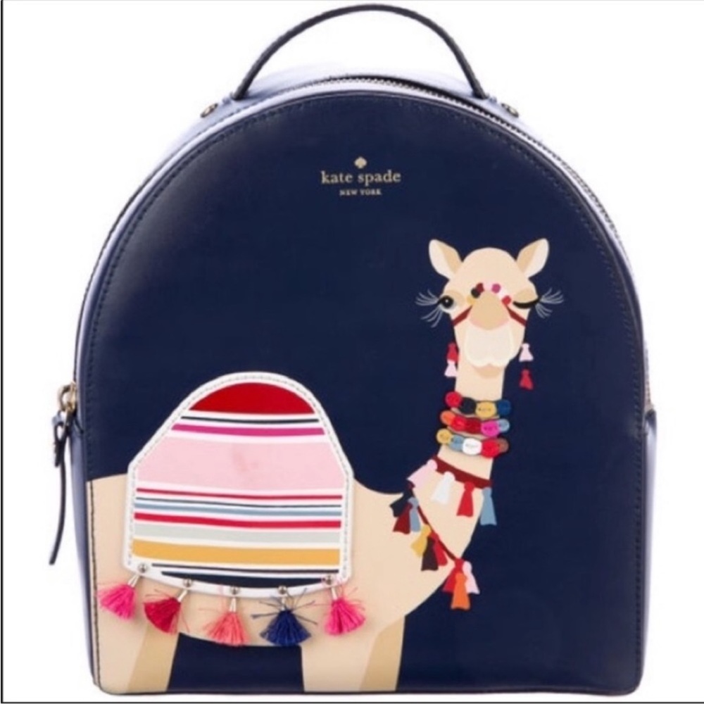 Kate Spade camel backpack